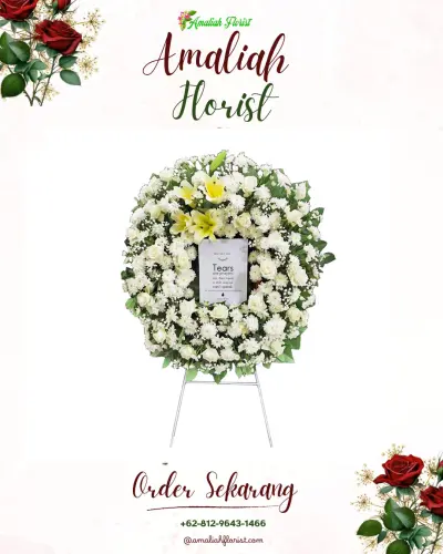Krans Bunga Duka Cita di Padang Kerta